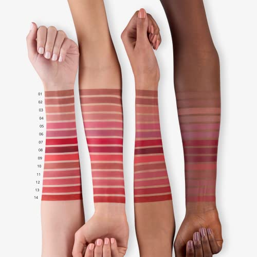 essence 8h Matte Liquid Lipstick, No. 05, Pink, Long-Lasting, Quick-Drying, Vegan, Waterproof, Oil-Free, Alcohol-Free, Pack of 1 (2.5 ml)