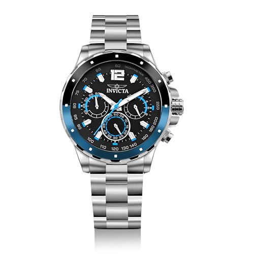 Invicta Speedway Quartz Caliber IM-Q-064 Movement Black Dial Analog Watch for - Mens 49364_N