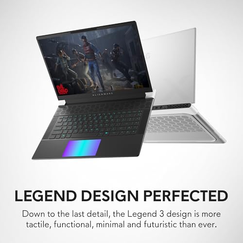 Dell Alienware x16, Intel Core Ultra 9-185H, NVIDIA RTX 4080-12GB, 32 GB RAM, 1 TB SSD, QHD+ 16"/40.64 cm, 240Hz, Windows 11, MS Office 2021, Lunar Silver, 2.72 kg AI Gaming Laptop