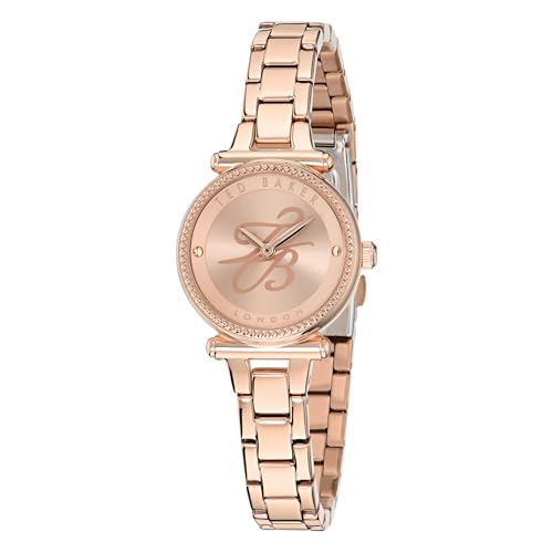 Ted Baker Iconic 26 mm Rose Gold Dial Women Watch- BKPJLF501