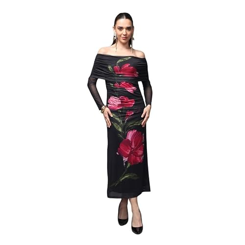 Kazo Cairo Maxi Dress (Black_S)