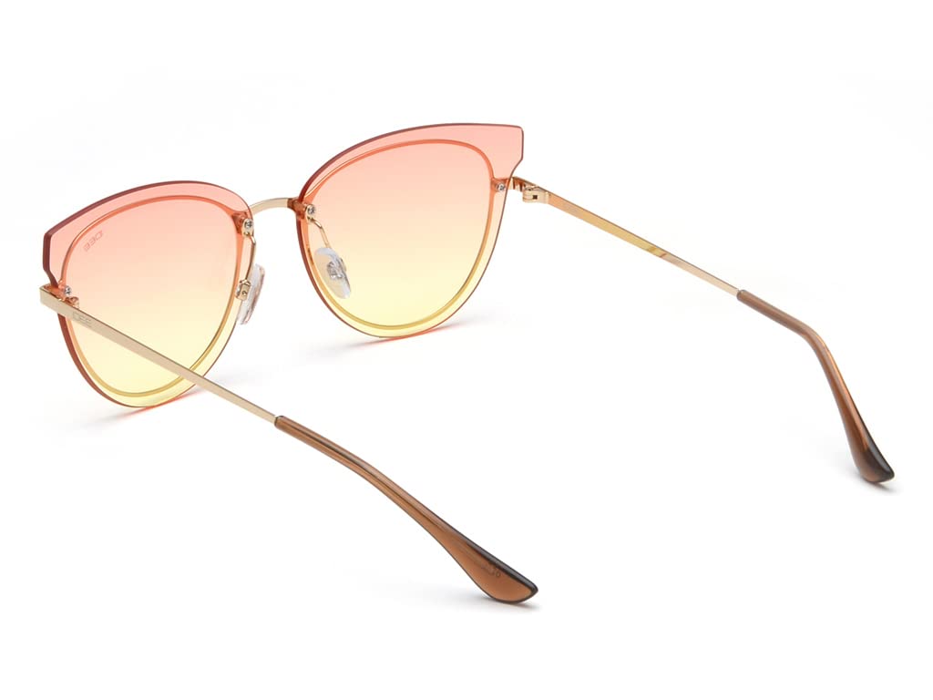 IDEE 100% UV protected sunglasses for Women | Size- Large | Shape- Butterfly | Model- IDS2644C1SG