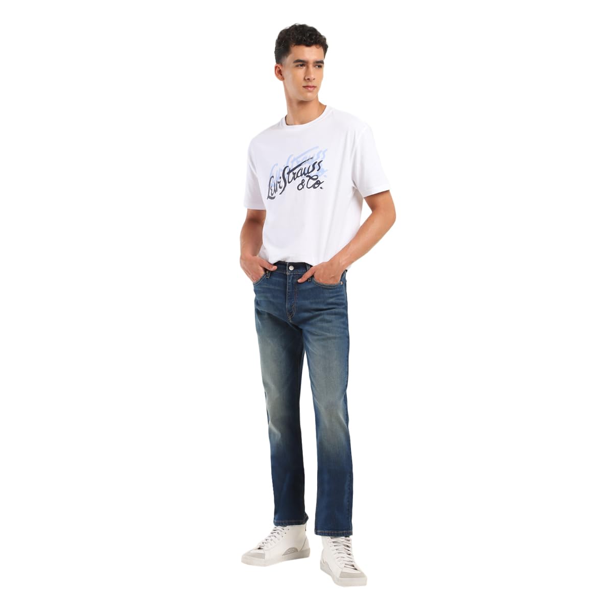 Levi's Men's Slim Jeans (A7087-0157_Blue