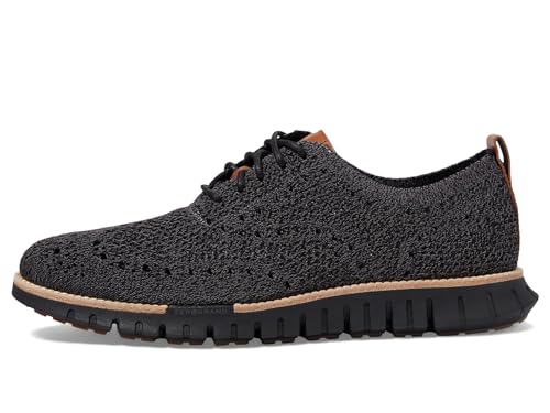 Cole Haan Men's Zg Remastered Stitchlite Oxford, Magnet/Black, 6.5 UK
