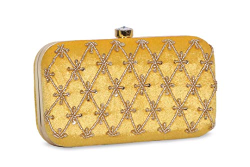 DUCHESS Women's Clutch (Yellow)