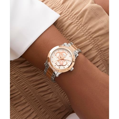 GUESS Analog White Dial Women's Watch-GW0861L5