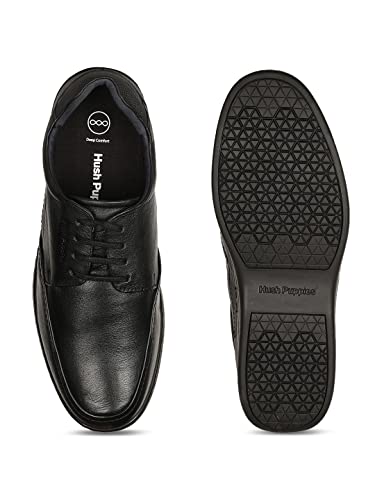 Hush Puppies Men Formal Shoes - Black (9 UK)