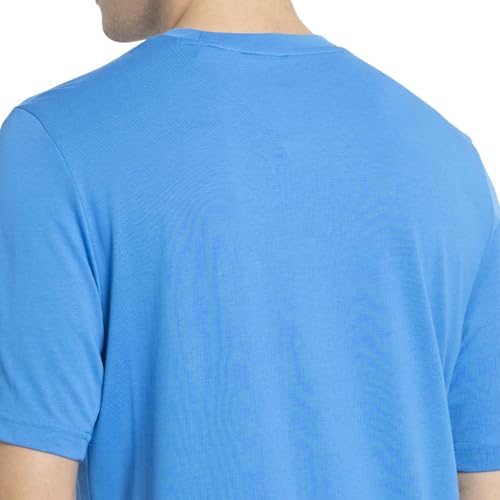 adidas Men M Fr T Casual T-Shirts, Blue, Large