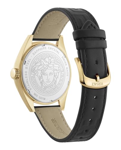 Versace Vekha Athletics 3 Hands 41 mm Black Dial Men Analog Watch- VEKHA0225