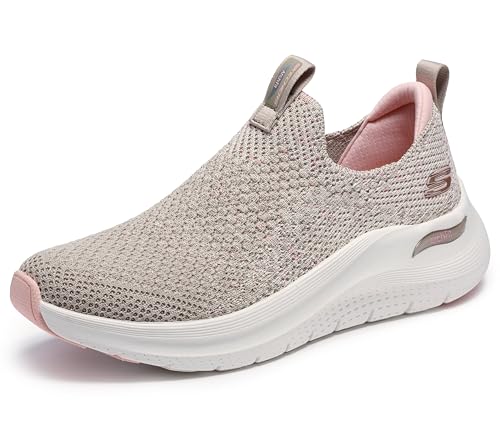 Skechers Women Arch FIT 2.0-Sheer Shimmer Black Casual Slip On Shoe