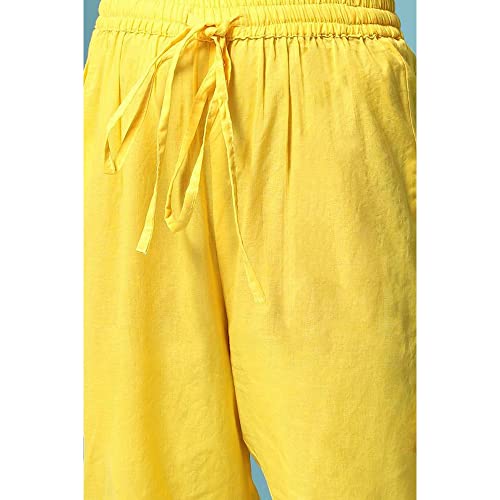 Biba GIRL PRINTED NARROW KID(KW4988_YELLOW_7)