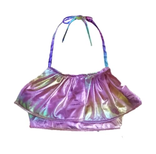 HIBA CREATIONS Baby Girl Swimming Costume Rainbow Color Bikini with panty6-12 Months