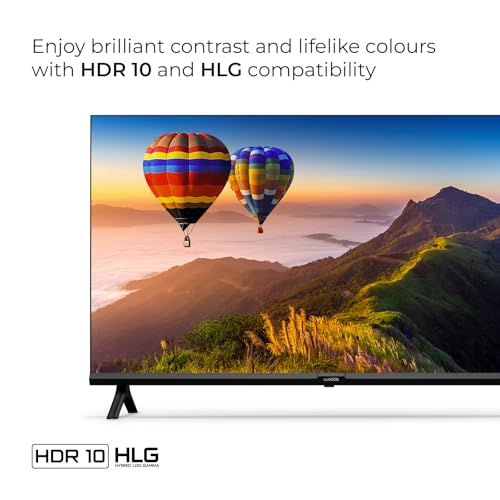 Wobble 109 cm (43 inches) UD Series 4K Ultra HD Smart LED Google TV WB43GTAW9602UDFL (Black)