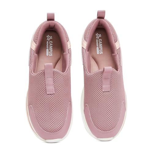 Campus Women's AMBLE Mauve/Peach Walking Shoes - 6UK/India 1 Pair