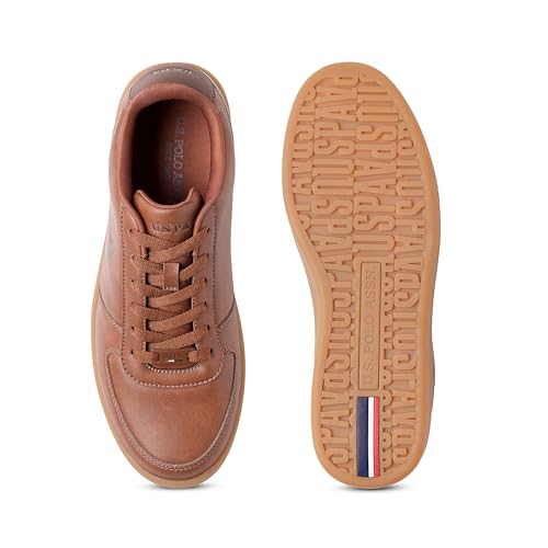 USPA|Alexis|TAN Stylish Casual Sneaker Shoes for Man