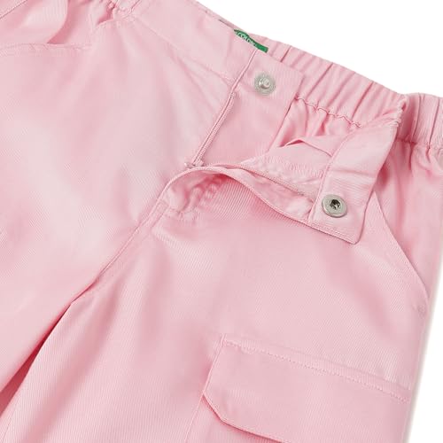 United Colors of Benetton Girl's Regular Trousers (25A4XZXCF04SGR13_Pink