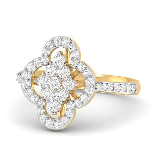 PC Jeweller 14k (585) Yellow Gold and Solitaire Ring for Women