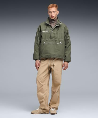 Puma | x REPRESENT Men's Half-Zip Rain Jacket | Night Pine | M