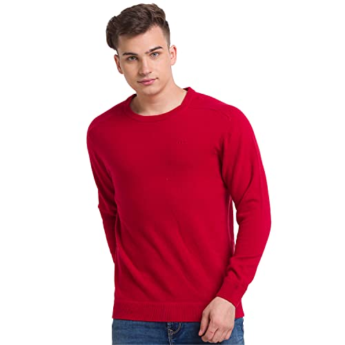 Colorplus Medium Red Sweater (Size: 2XL)-CMWA03184-R5