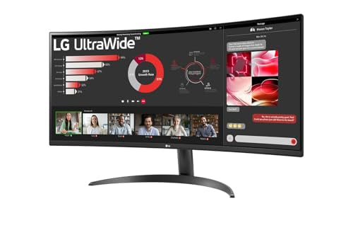 LG 34WR50QK-B 34' 50-60 Hz Wide Quad HD Monitor