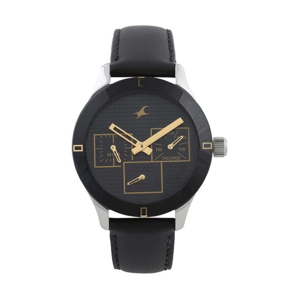Fastrack Monochrome Analog Black Dial Women's Watch NM6078SL11 / NL6078SL11