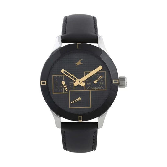 Fastrack Monochrome Analog Black Dial Women's Watch NM6078SL11 / NL6078SL11