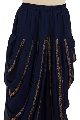 Soch Women Embellished Dark Blue Georgette Suit Set