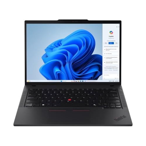 Lenovo ThinkPad T14 Intel Core Ultra 7 155U 14" WUXGA IPS 400 Nits Thin and Light Laptop (32GB RAM/1TB SSD/Windows 11 Pro/Fingerprint/Black/3Y Premier Support/1.38 kg), 21MLS04600