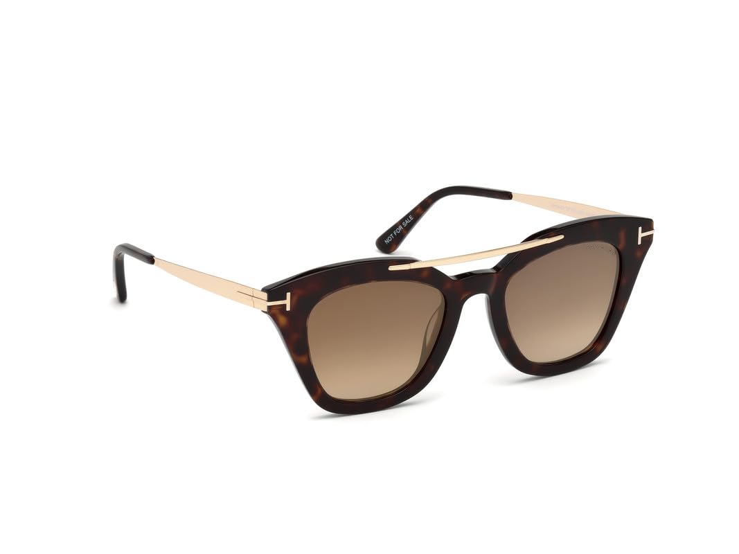 Tom Ford Sunglasses FT 0575 Anna- 02 52G dark havana/brown mirror