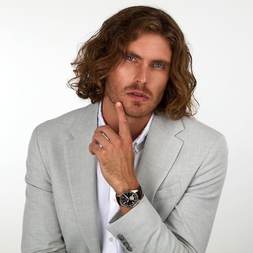 Maserati Men's Watch, Automatic, Analog, 42 mm, SORPASSO Collection, Gift for Men - R8821124001, Black, Classic