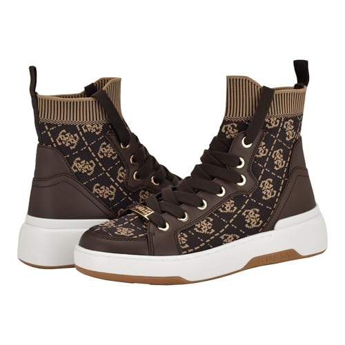 GUESS Womens Mannen, Medium Brown Logo 213, 4 UK