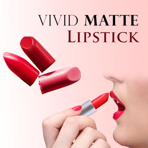 FASHION COLOUR Velvet Texture Vivid Matte Lipstick | Long-Lasting and Highly Pigmented Finish | Long Lasting, Hydrating & Lightweight Lipstick | Creamy | (Gentle Mauve, 3.8gm)