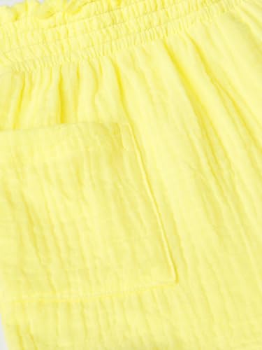 Max Girl's Bermuda Shorts (M25ECO16_Yellow