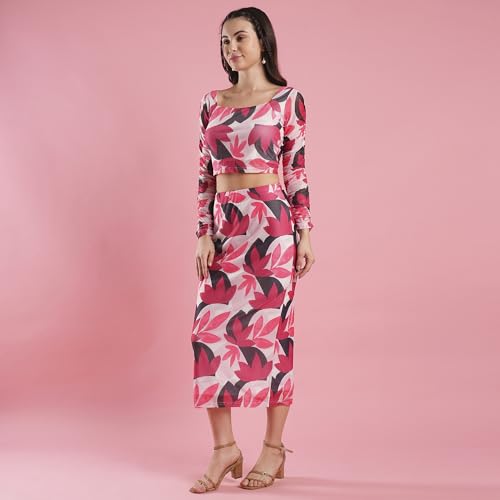 Globus Women Co-ord Set (GS567184_Multi_M)