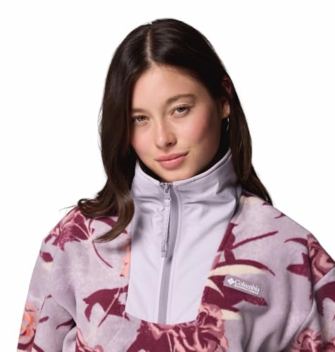 Columbia Women Purple Sequoia Grove Pullover, M