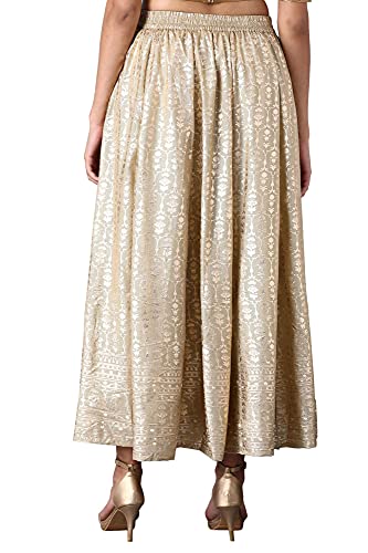 W for Woman Women Maxi Skirt (19AUW50327-C2130 - - M_Multicolor_M)