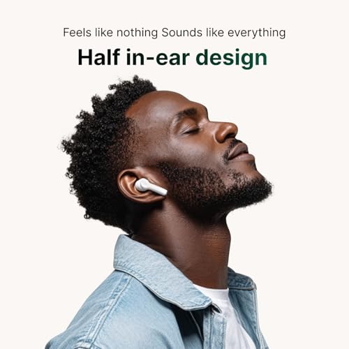 Noise Buds Mini Truly Wireless Earbuds (2026) | Half in-Ear Design | 40H Playtime | Quad Mic ENC for Clear Calls | 13mm Driver | Low Latency Gaming Mode | BT v5.3 | IPX4 Sweat Resistant - Calm Lilac