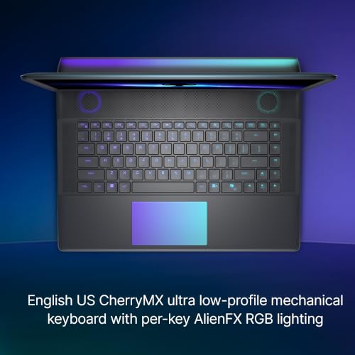 Alienware Dell Area 51 Gaming Laptop, AI Powered Intel Core U9-290HX Plus Processor, NVIDIA GeForce RTX 5070 12GB, 32GB RAM, 1TB SSD, 16" WQXGA OLED 240Hz, AlienFX RGB Lighting Keyboard, 3.4kg