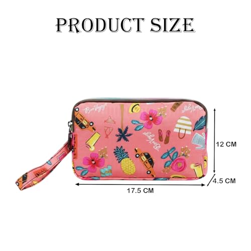 MOMISY Women's Girls Clutch | Zipper | Ladies Purse Wallet Girls (Mix Design)