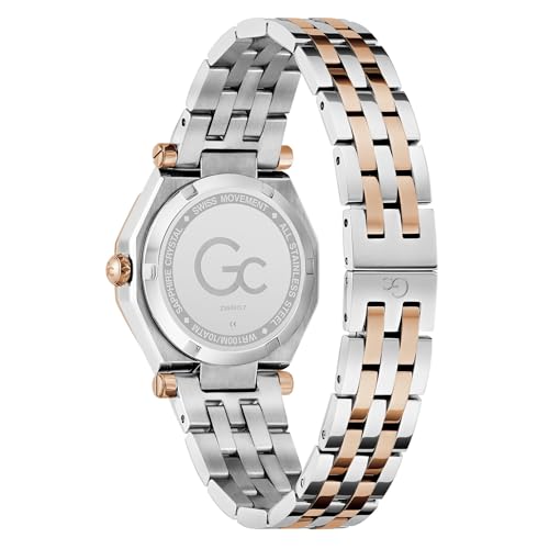 GUESS Collection Gleam White Round Dial Analog Women's Watch - Z55001L7