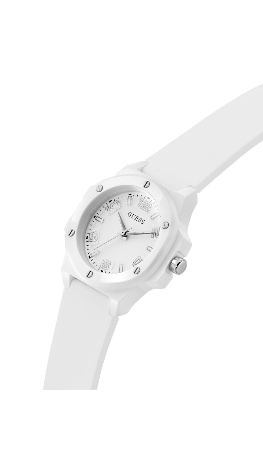 Guess Mini Hype 34 mm White Dial Analog Women Watch- GW0880L3