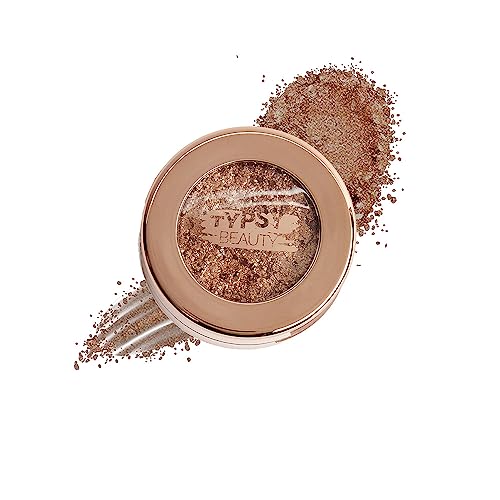 Typsy Beauty Magic Dust Cream Foil Shadow I Twinkling Treasure I Metallic Brown Bronze I Intensely Pigmented with Single Swipe Application I Glitter Shadow I Minimal Fall Out I Korea Made I 1.9g