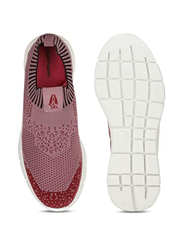 Hush Puppies Womens Ocean WS Pink Sneaker - 6 UK (5595526)