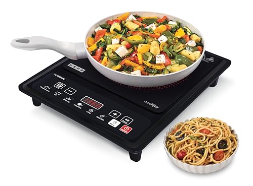 Usha Cookjoy (Cj1360Wpc) 1350 Watt Induction Cooktop (Black), Sealed, 1 Burner