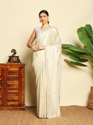 Meena Bazaar Women's Art Silk Saree | Elegant Designer Silk Saree | Soft Lightweight Traditional Ethnic Saree for Wedding, Festival, Party & Special Occasions