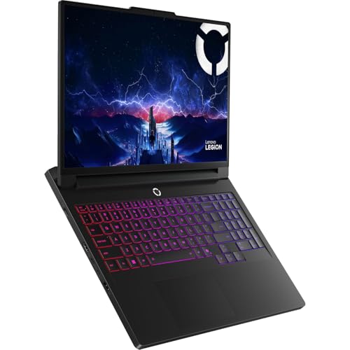 Lenovo Legion Pro 7i Gen 10, AI Gaming Laptop, Intel Ultra 9 275HX, 16" OLED 2.6K (2560x1600) 240Hz 500 nits, 64GB DDR5, 2TB SSD, NVIDIA RTX 5080, 5MP Camera E Shutter, Wi-Fi 7, Win 11 - Black