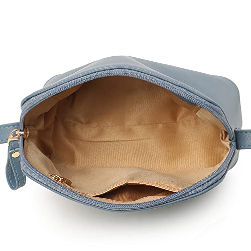 Fastrack Women’s Modern Structured Casual Sling Bag (Teal Blue)