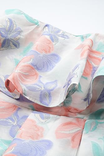 Label RITU KUMAR Multi Eloise Off-Shoulder Long Dress Multicolour