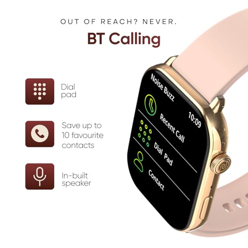 Noise ColorFit Pulse 4 Pro Smartwatch - Rose Pink