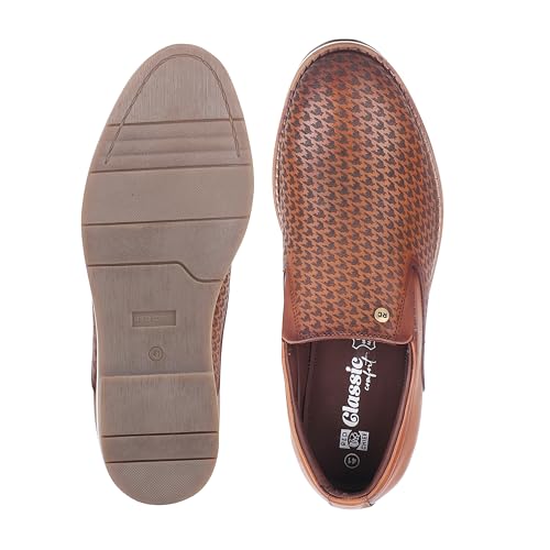 Red Chief Low Ankle Casual Slip On Shoes for Men | Tan UK09
